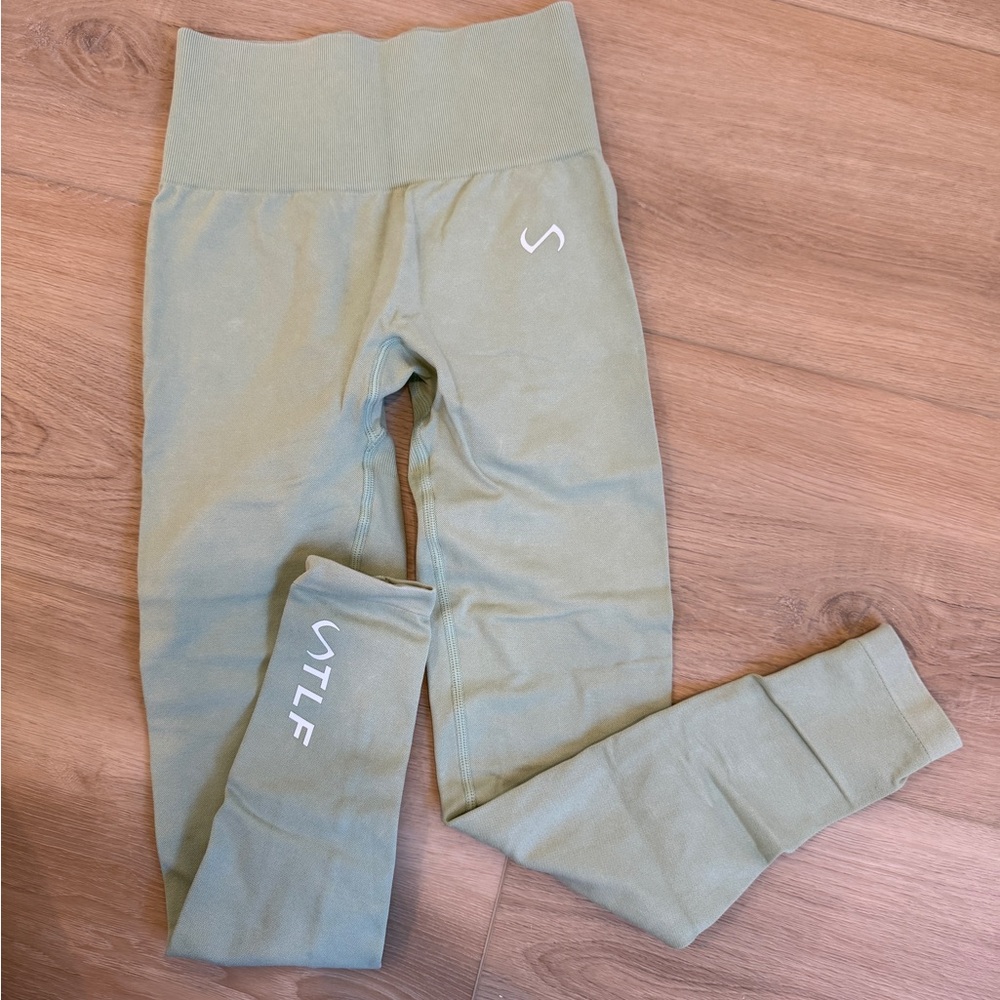 TLF Green Sculpt Leggings XS